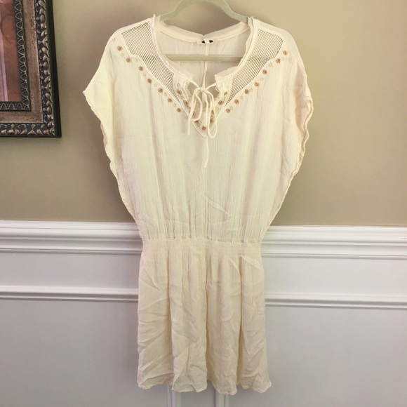 Miss Me Gauzy Boho Style Dress - Picture 1 of 7